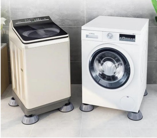 Çamaşır Makinesi Titreşim Engelleyici Stoper GRİ 4 lü Set