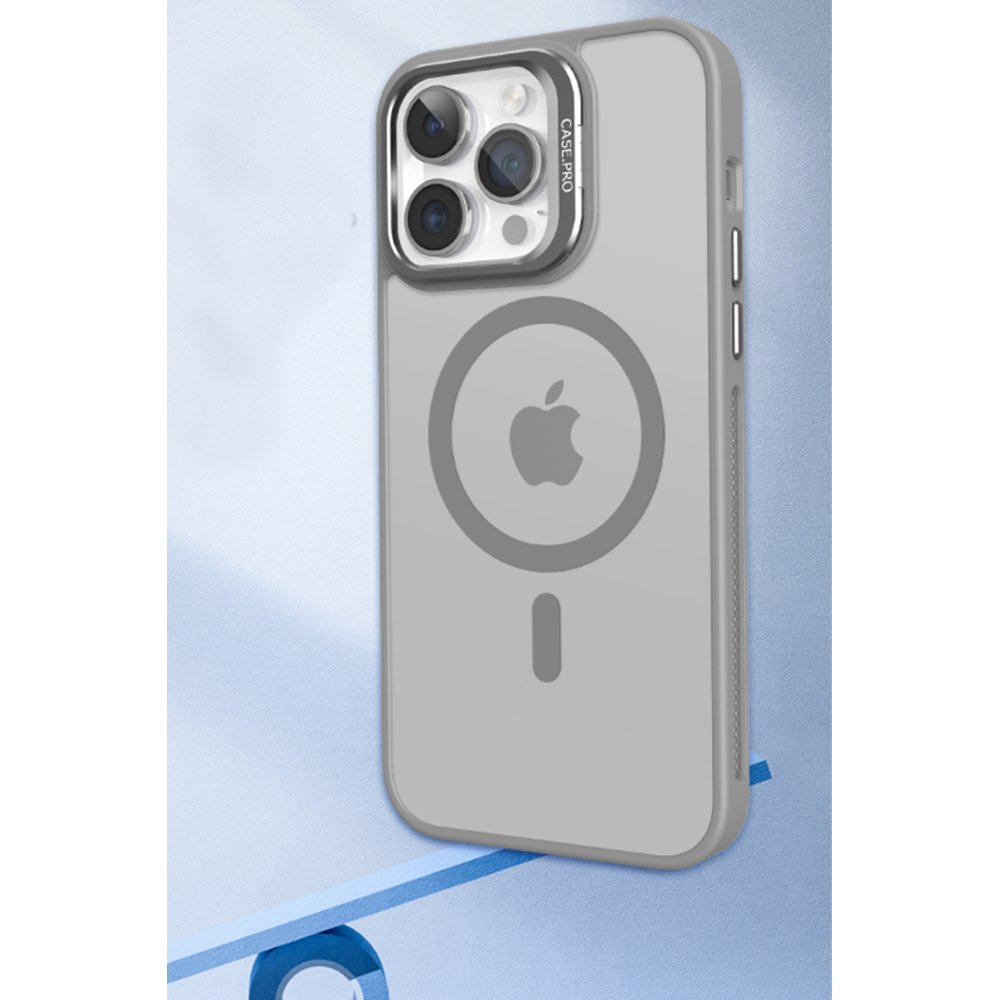 Joko iPhone 15 Plus Flet Lens Magsafe Kapak - Derin Mor