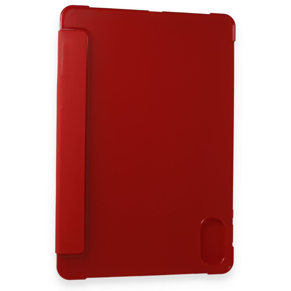 Huawei Honor Pad X9 11.5 Kılıf Kalemlikli Mars Tablet Kılıfı - Kırmızı