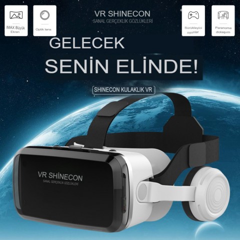 Shinecon SC-G04BS 3D Sanal Gerçeklik Gözlüğü